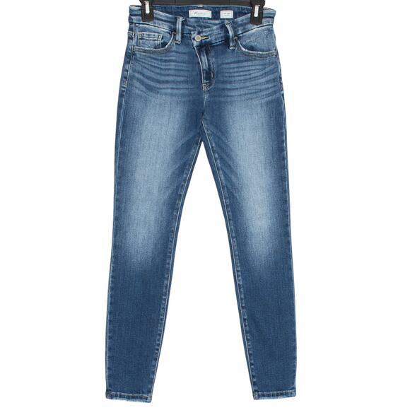 Kancan Jeans Ankle Skinny Y2K 90s Grunge Streetwear Casual Classic Blue Size 26 - Picture 1 of 5
